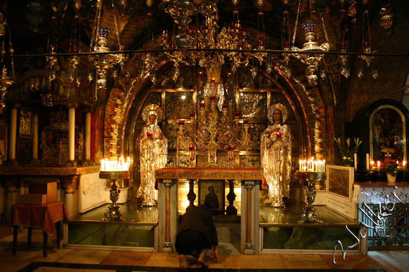 The 12th Station
This Altar is built on the place where Jesus was crucified. The altar is in the Church of the Sepulchre, Jerusalem, Israel.
Keywords: Jerusalem Israel Church Holy Supulchre 12th Station Jesus
