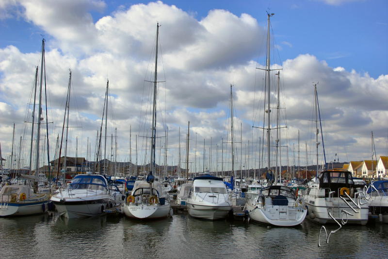 Boats in Port Solent
Boats Moored in a port solent
