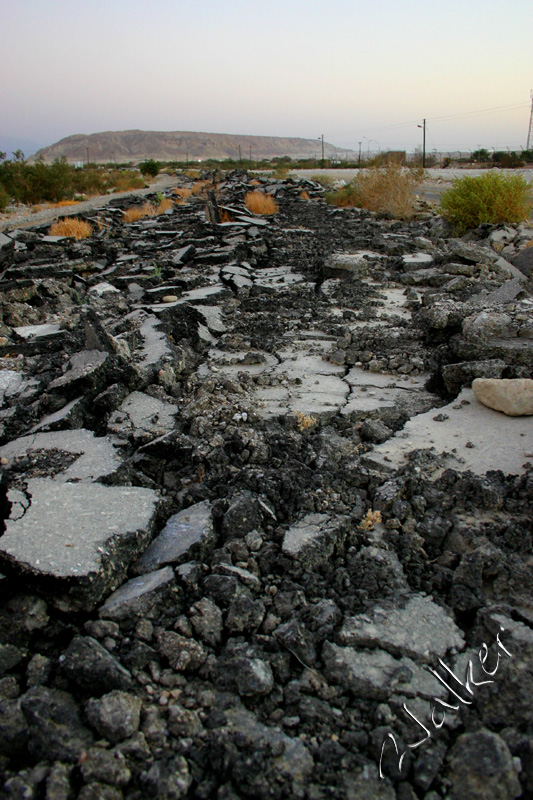 Old Road
This road runs by the Dead Sea in Israel. Quite how it became so dilapidated I have no idea.
Keywords: Road Jerusalem Israel Broken