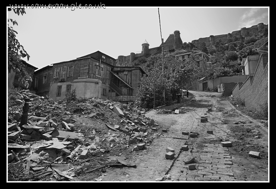 Ruins
The city below the ruins of the Narikala Fortress, Tbilisi Georgia
Keywords: Tbilisi Georgia Fortress ruins