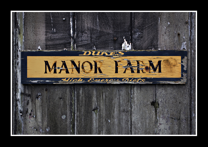 Welcome to...
Manor Farm
Keywords: Barn Door sign