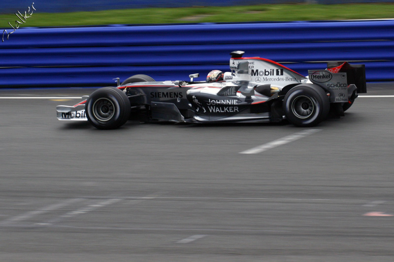 McLaren Mercedes F1 Car
McLaren Mercedes F1 Car, Silverstone testing day, April 27th 2006 
Keywords: McLaren Mercedes F1 Silverstone