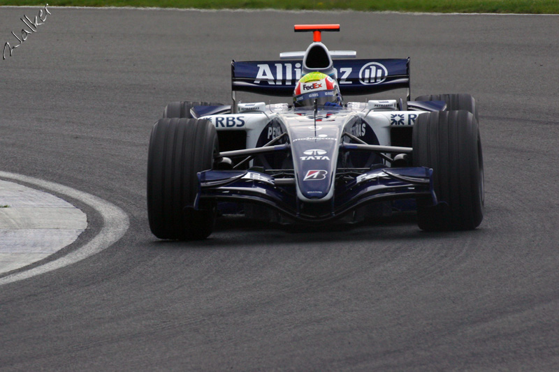 Williams Cosworth F1 Car
Williams Cosworth F1 Car, Silverstone testing day, April 27th 2006 
Keywords: Williams Cosworth F1 Silverstone