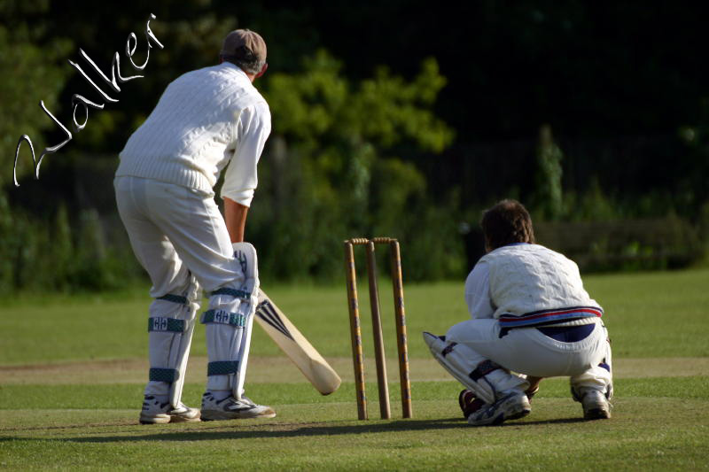 Batsman two
A batter waits for the bowler
