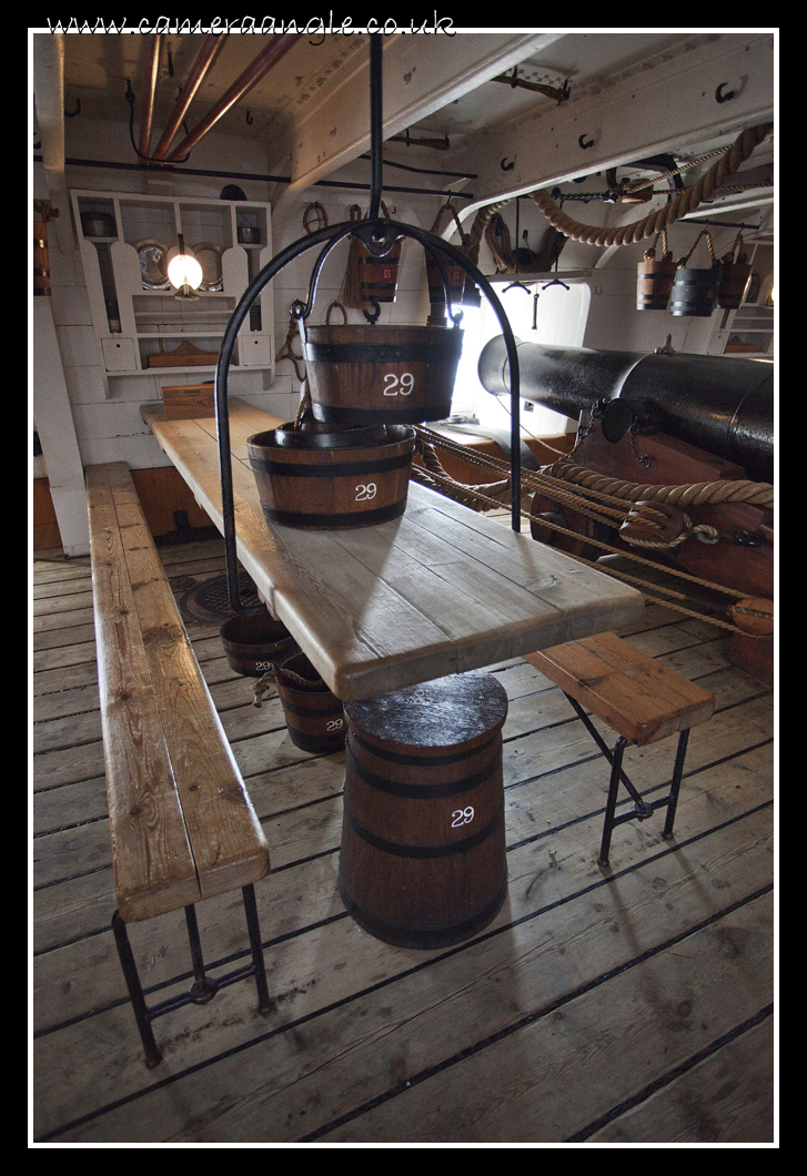 Gunners Quarters
HMS Warrior Portsmouth Gunners Quarters
