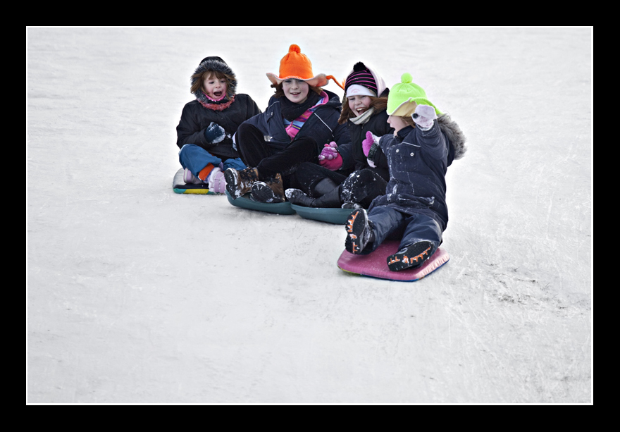 The Train
(left to right) Coral, Hannah, Kalina and Britney ride the slopes.
Keywords: coral hannah kalina britney snow