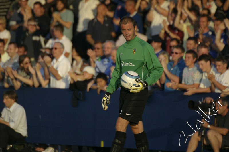 HAWKS Goalkeeper
The HAWKS Goalkeeper picks the ball out of the back of his net against Portsmouth. Something he had to do 6 times that night.
Keywords: HAWKS Havant and Waterlooville.