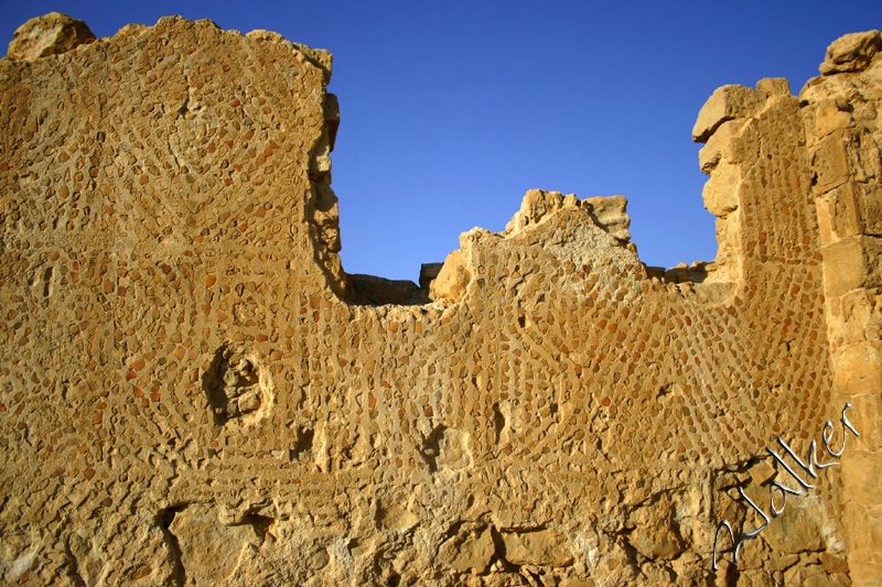Massada Wall Decor
Stones laid in the plaster decorate this old wall at Massada, Israel
Keywords: Massada Ruins Wall Israel