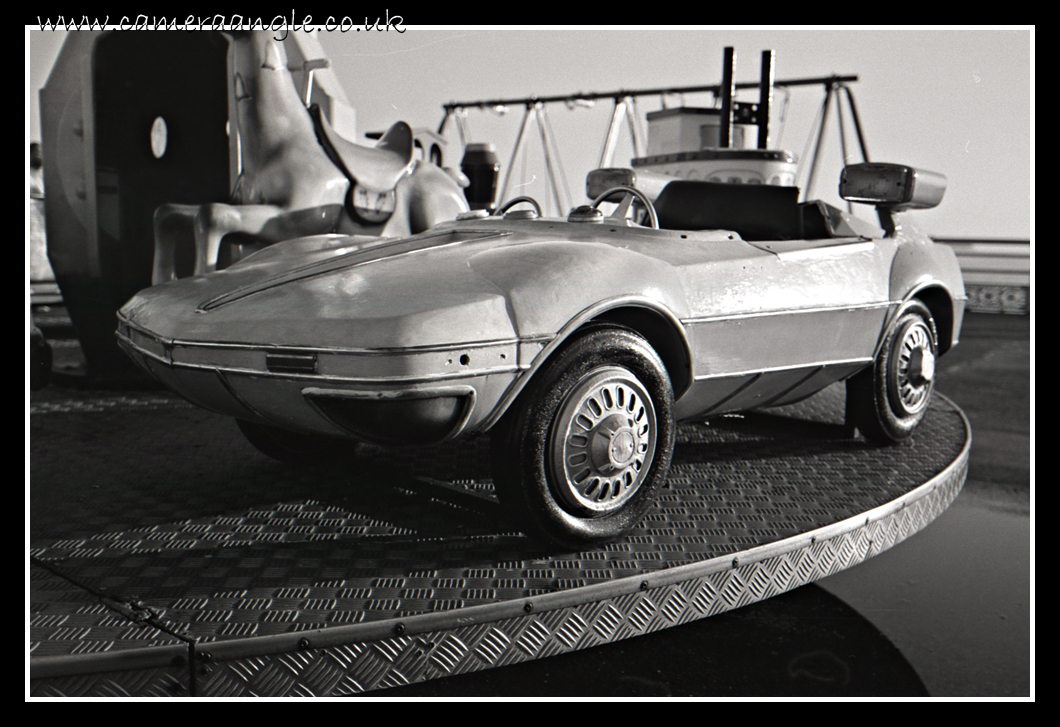 Concept Car
Having the headlamps at the rear of the car never seemed to catch on
Keywords: fairground ride car