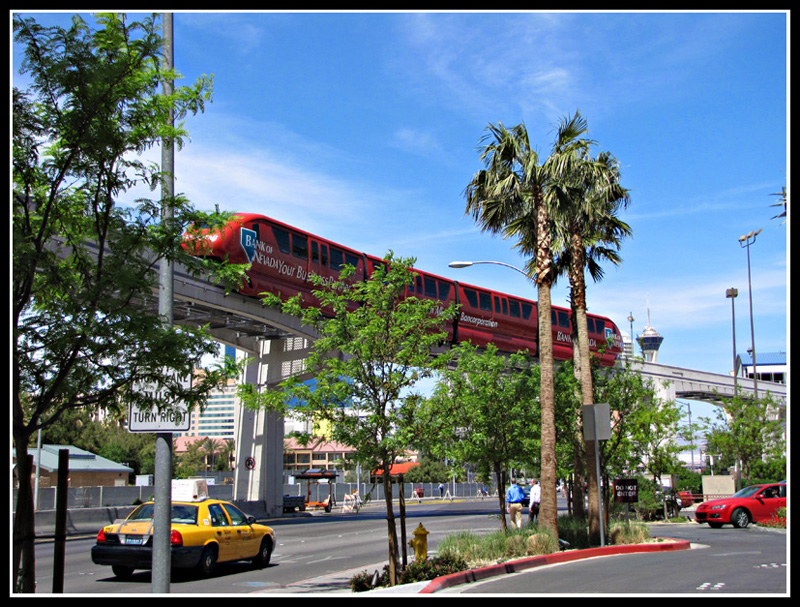 Mono Rail
Mono Rail in Las Vegas, Nevada.
Keywords: Mono Rail