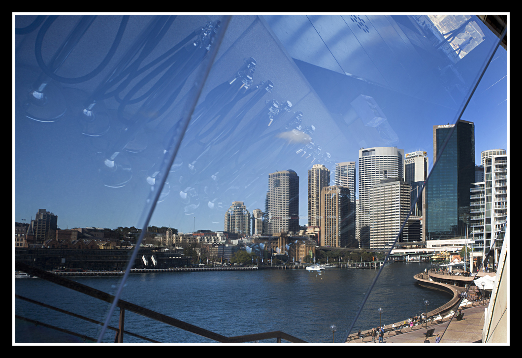Sydney Reflection
A reflection of Sydney Harbour fron one of the Opera House Windows.
Keywords: Sydney Harbour Reflection