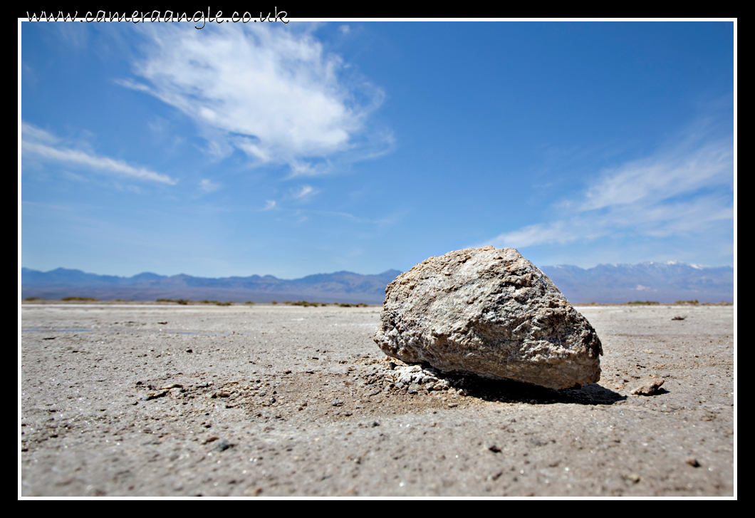 The Rock
A lonely rock on a Salt Flat gets a magificent view of Death Valley
Keywords: Death Valley Rock