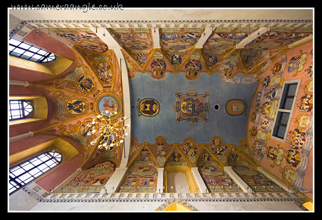 Chapel roof
Painted roof at St Georges Chapel, in Ljubljana Castle, Slovenia
Keywords: Painted roof St Georges Chapel Ljubljana Castle Slovenia