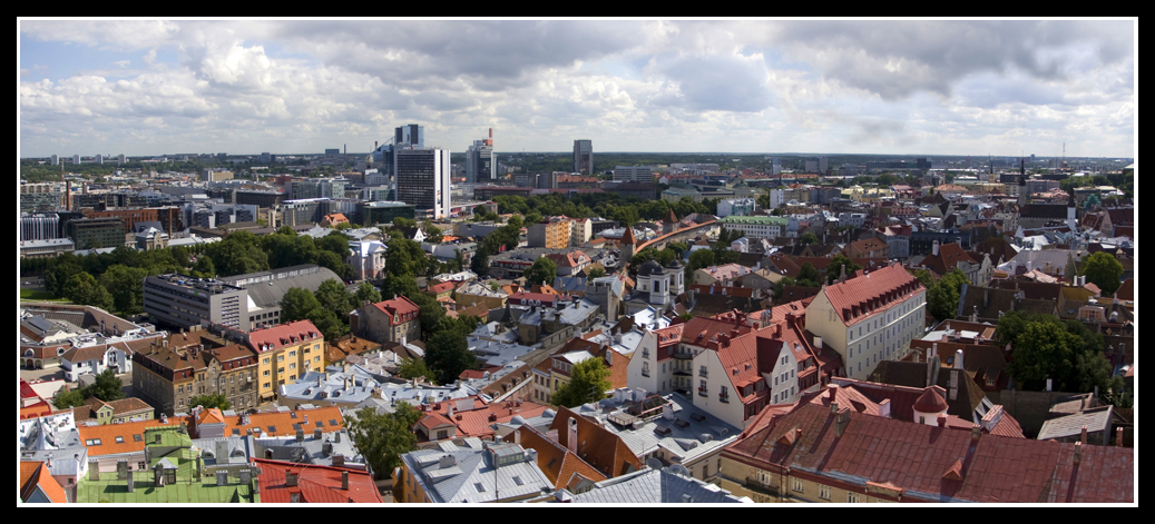 Tallinn
Tallinn viewed from the top of a church steeple
Keywords: Tallinn