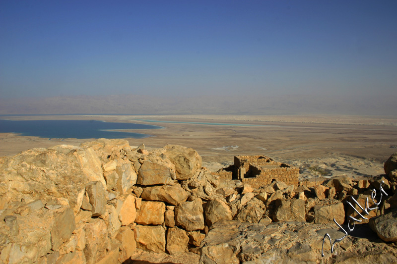 Dead Sea from Massada
The view of the Dead Sea (and Jordan Mountains) from the top of Massada in Israel
Keywords: Massada Dead Sea Israel