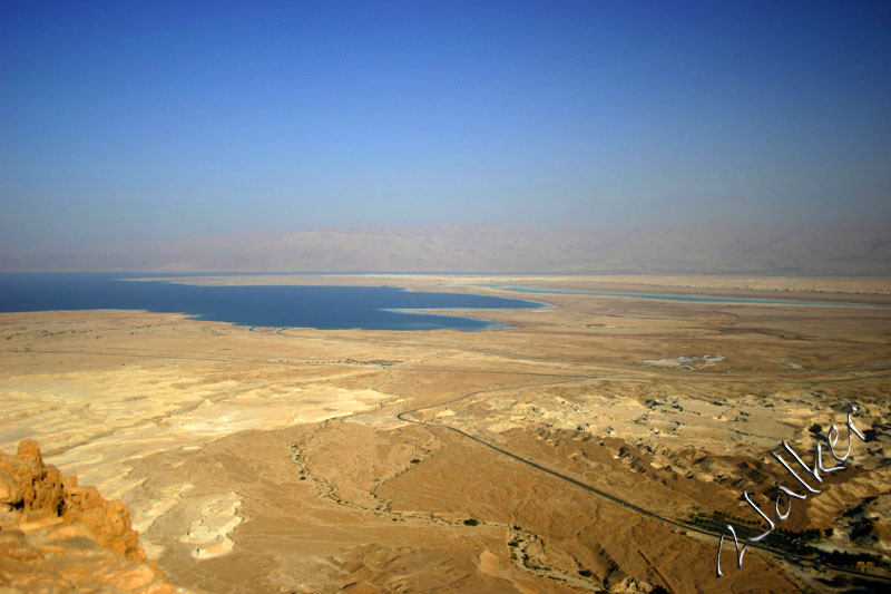 Dead Sea
This is a view of the Dead Sea from Massada, Israel. The Jordan mountains are in the background.
Keywords: Dead Sea Israel
