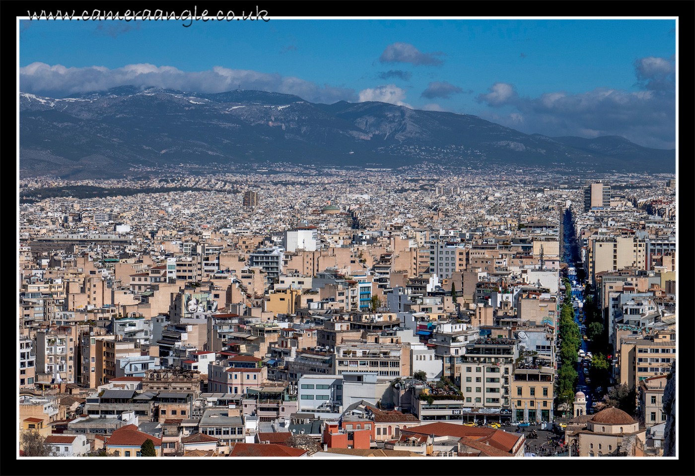 Athens City
I like how the main street almost looks like a scar on the landscape
Keywords: Athens City