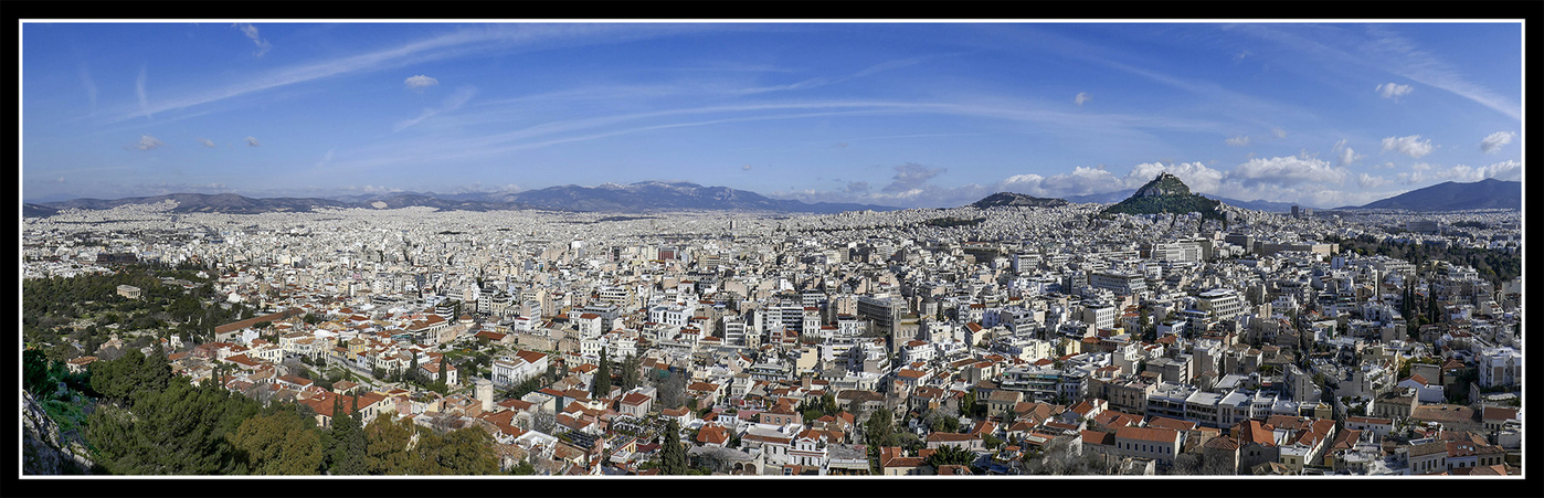 Athens Panorama
Athens really is a densely populated city.
Keywords: Athens Panorama