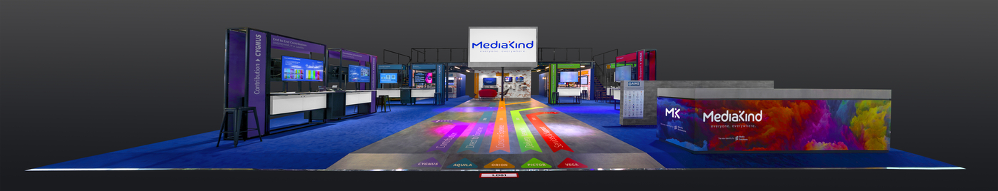 IBC 2018 MediaKind Stand
Keywords: IBC 2018 MediaKind Stand