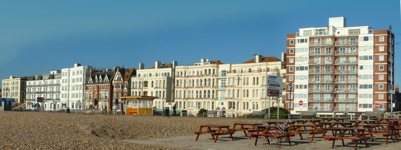 Southsea Sea Front
Southsea Sea Front view from the beach
Keywords: Southsea Sea Front